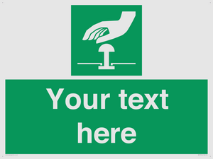 Custom Safe condition: Emergency stop button